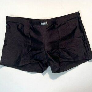 Neptio - Rio Midcut Swim Trunks - Black - Square Cut